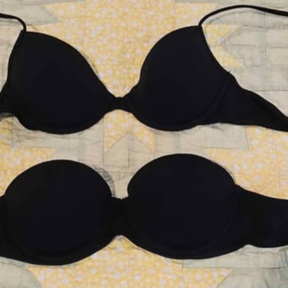 Victoria's Secret Black Push-Up Bra Intimates